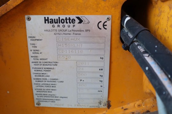 2011 ハウロッテ H15SXL