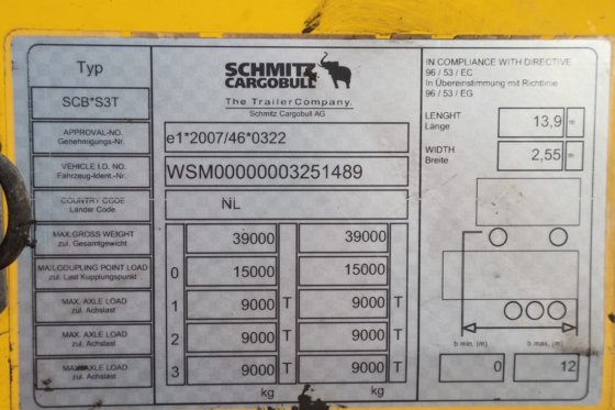 2016 SCHMITZ CARG SCB3ST