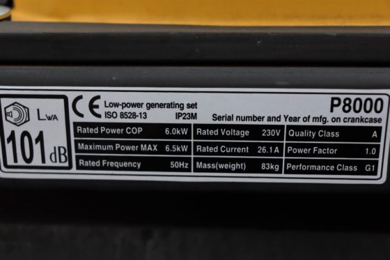 2020 阿特拉斯-科普柯 P8000