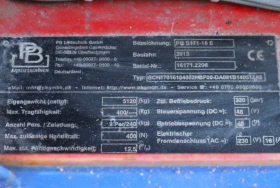 2013 PB リフト S171-16E