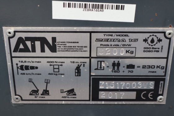 2017 ATN Zebra 16