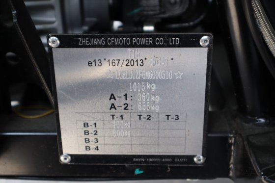 2021 CFMOTO UFORCE600