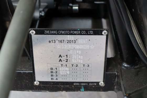 2021 cfmoto uforce600