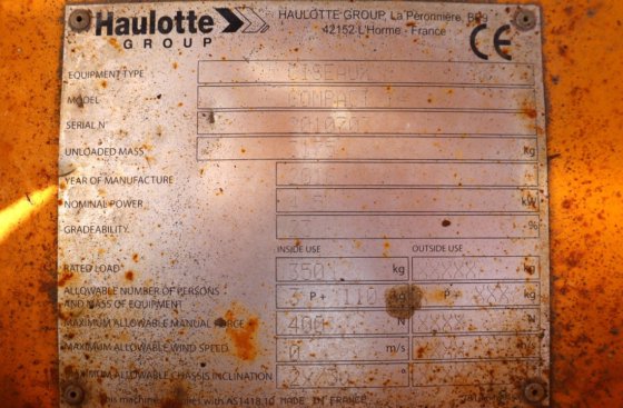 2016 HAULOTTE Compact 14