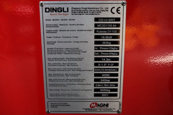 2021 マグニ ES1418RT