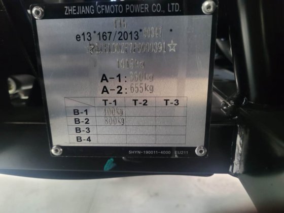 2023 cfmoto uforce600