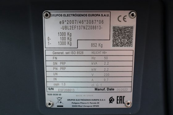 2022 アトラスコプコ ハイライト H6+