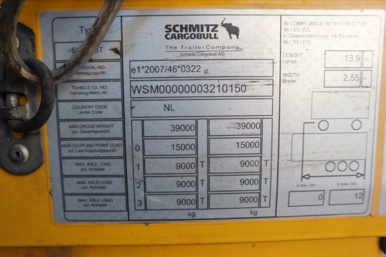 2015 SCHMITZ CARG SCB3ST