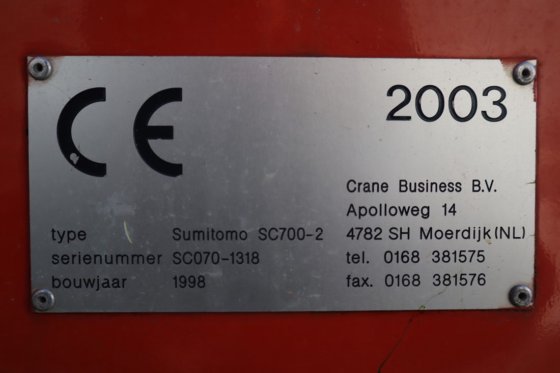 1998 SUMITOMO SC700-II
