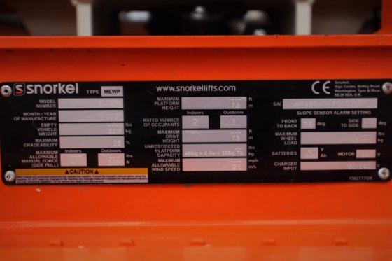 2020 シュノーケル S4726E