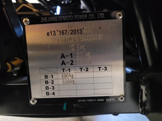 2023 cfmoto uforce600