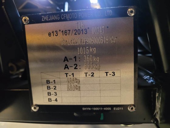 2023 CFMOTO UFORCE600