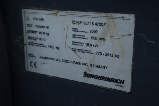 2009年ユンハインリッヒEFG535