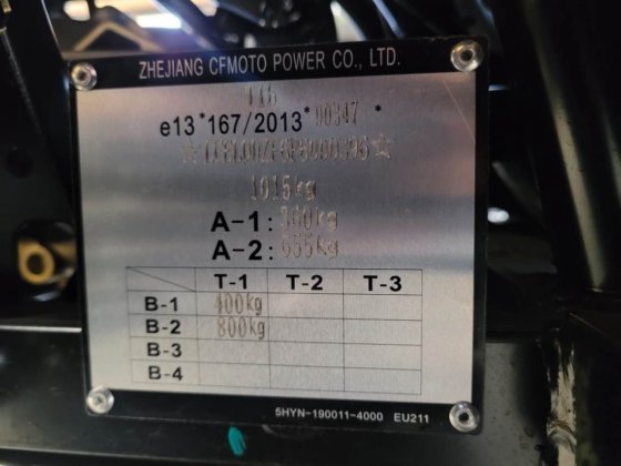 2023 cfmoto uforce600