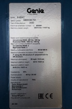 2020 年精灵 S65xc