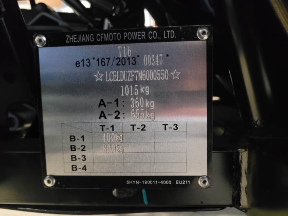 2023 cfmoto uforce600