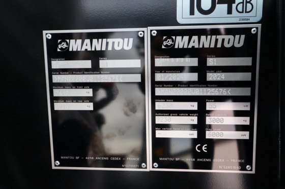 2024 マニトウ M30-4