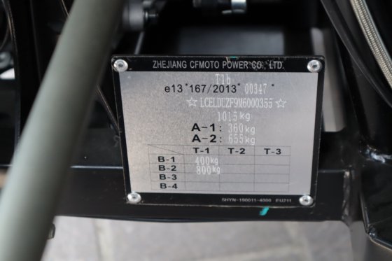 2021 CFMOTO UFORCE600