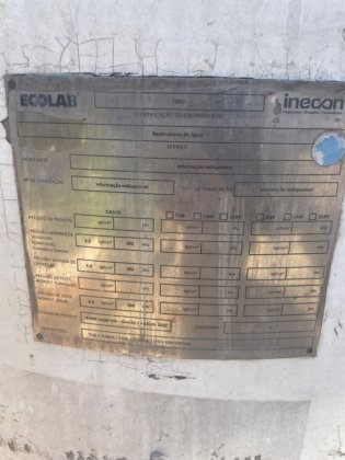 Tanque em Aço Carbono