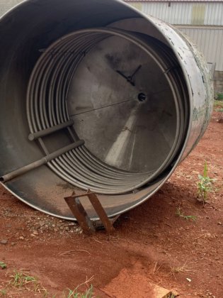 Tanque com Serpentina Interna