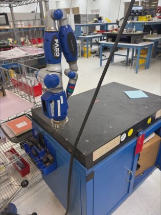 Faro F04 CAM2 Portable Coordinate Measuring Machine w/ Granite Table ...