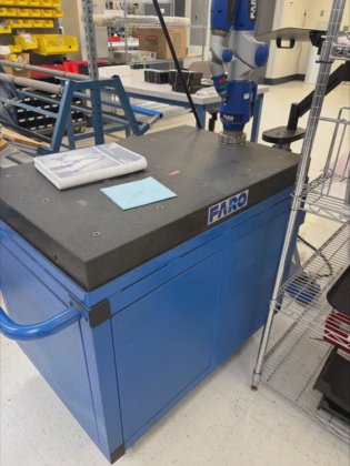 Faro F04 CAM2 Portable Coordinate Measuring Machine w/ Granite Table ...