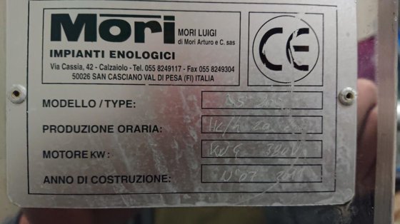 BOMBA PERISTÁLTICA MORI