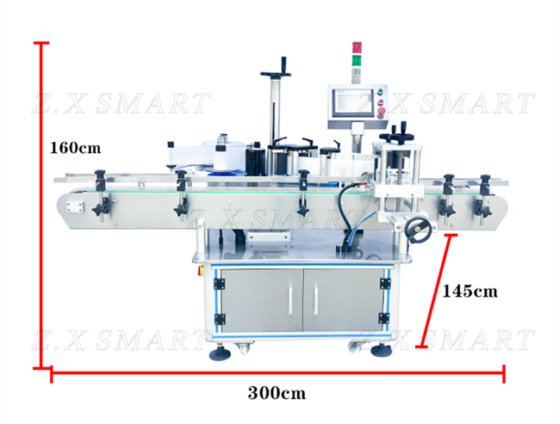 胶粘剂罐装金属玻璃塑料圆瓶贴标机