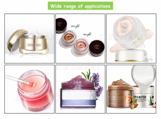 护肤化妆品面霜身体磨砂膏瓶灌装生产线