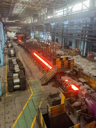 550mm熱間圧延機ランニングミル