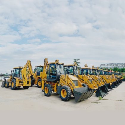 backhoe loader remote control front head light engine wheel front ...