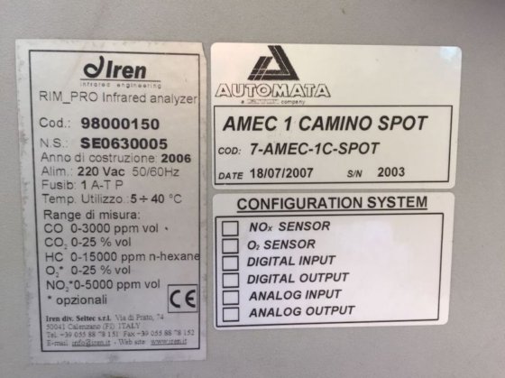 Rauchgasanalysegerät AMEC
