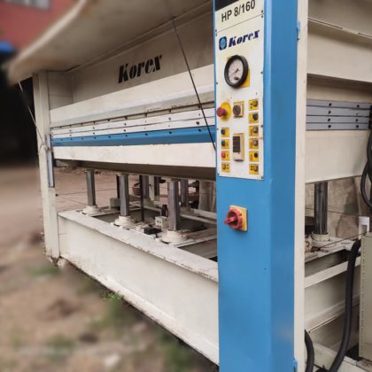 102-05 广东豪力三米三层热压机