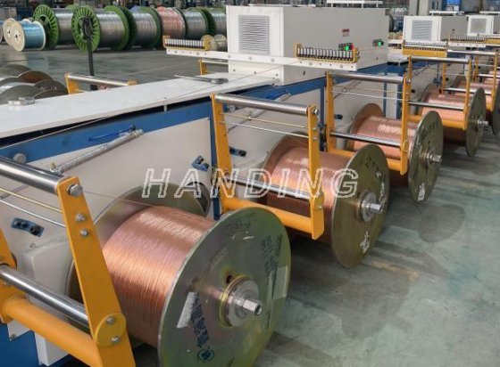 手动双面多梭电动收线机