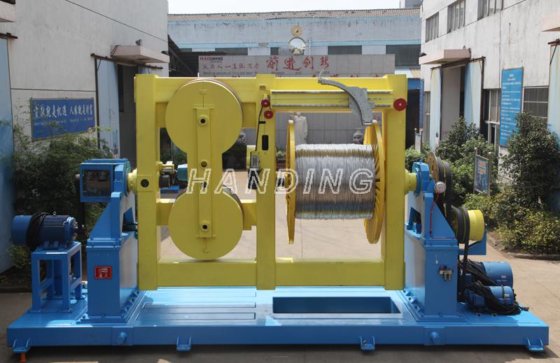 手持辊成型单绞布线机