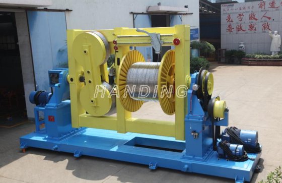 手持辊成型单绞布线机