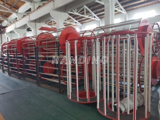 ハンドリング・バレル・バスケットが竿折れ防止に貢献