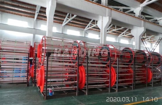 ハンドリング・バレル・バスケットが竿折れ防止に貢献