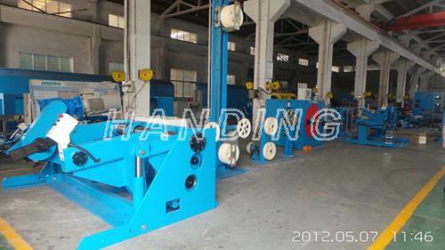 自動スプール機のハンドリング