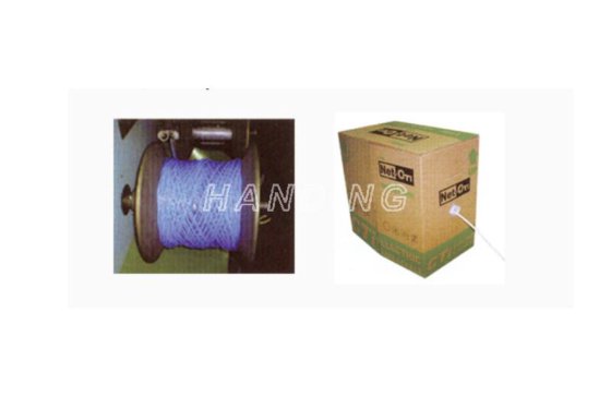 用于数据电缆的手动 B 型卷取机(双头),带 PLC