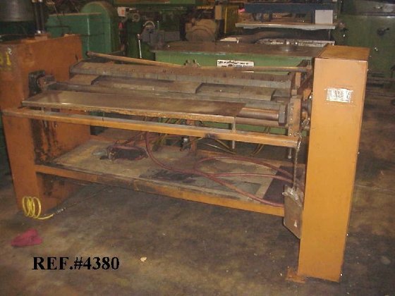 CARBIDE 51" FINGER BRAKE in