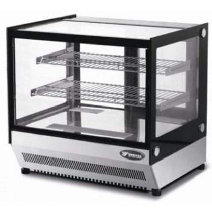 Vetrina Refrigerata Da Banco Royal Catering RCCC-160ST - 160 Litri, 3 Ripiani, Acciaio Inox - Foto 11