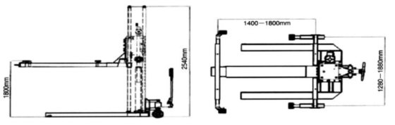 HC-1250A 移动式单立柱举升机