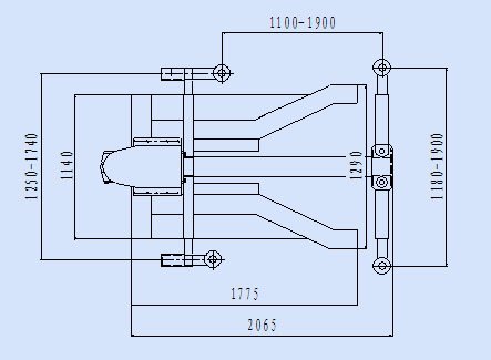 HC-1250A 移动式单立柱举升机