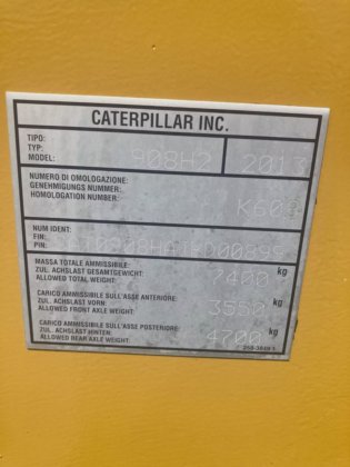 2013 Caterpillar Radlader Cat 908
