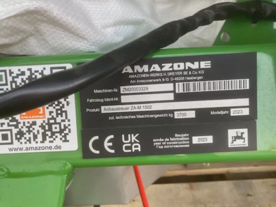 2023 Amazone ZA-M 1502