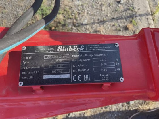 2022 Einböck Aerostar 18.00