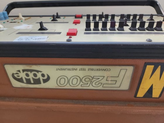 Doble F2500 Test System Convertible