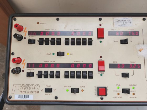 Doble F2500 Test System Convertible