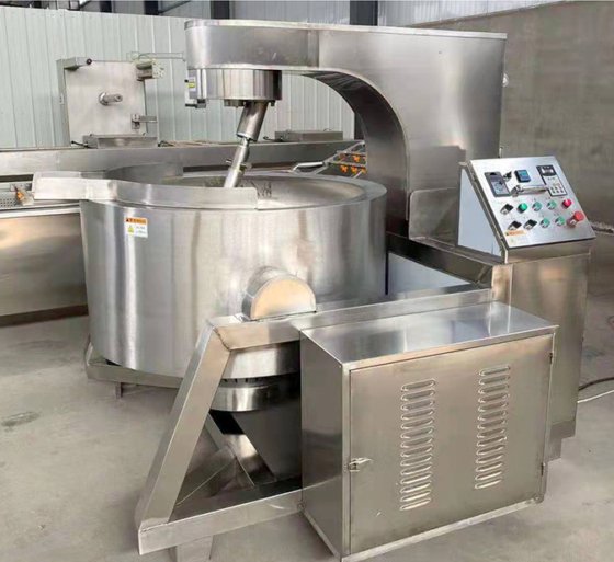 Industrial Cooking Pot with Continuous Stirring Commercial Stirring